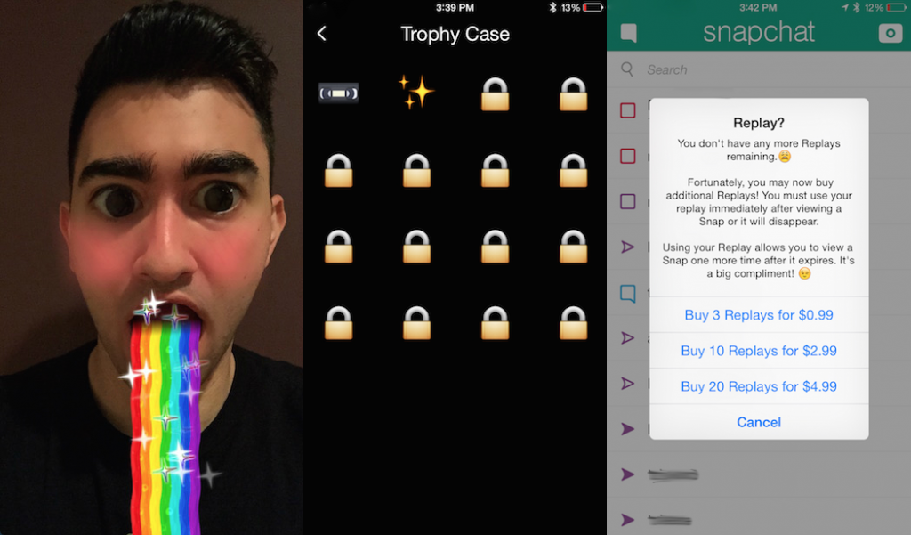 Latest Snapchat update adds selfie Lenses, Trophy achievements & more